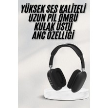 Aycer Yeni Nesil Bluetooth Kulaklık Kulak Üstü Anc Özelliği Yüksek Ses Kaliteli - Lisinya