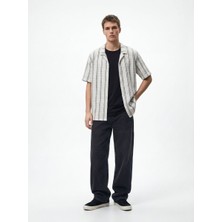 LTB Interlok Relaxed Siyah T-Shırt
