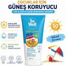So Well Sowell Sun Care Kids Spf 50+ Çocuk Güneş Kremi Uva & Uvb Korumaya Yardımcı 100 ml
