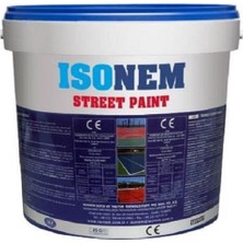 Isonem Street Paint Asfalt ve Beton Zemin Boyası 10 kg Beyaz