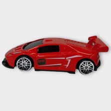 Aycer Metal Mini Arabalar  8 cm - Kırmızı - 3 (Lisinya)