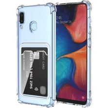 Teknomoda Redmi Note 7 Pro Kılıf Kartlıklı Anti Şok Korumalı Şeffaf Silikon Şeffaf Açık