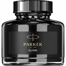 Parker Quink Yıkanabilir Şişe Mürekkep Siyah