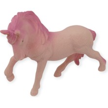 Aycer Çiftlik Hayvanları Serisi - Yarış Atı 12 cm - Pembe (Lisinya)