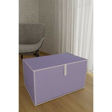 Aycer Çok Amaçlı Düzenleyici Kutu Organizer Cırt Cırtlı Hurç Mega Boy 30CM x 40CM x 60CM (3 Adet) 6272 ( Lisinya )