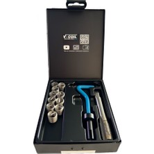 V-Coil M24X2.0 Helicoil Seti Diş Tamir Takımı