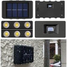 Avensyy Aplik Güneş Enerjili Solar Bahçe Lambası Çift Yönlü