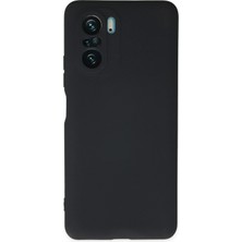 Ototechparca    Poco F3 Kılıf Nano Içi Kadife Silikon - Lacivert