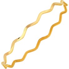 Ethem Kuyumculuk 10 Gram Zigzag Ajda 22 Ayar Yatırımlık Altın Bilezik (5,6- 5,8-6,0-6,2-6,4-6,6-6,8-7,0)