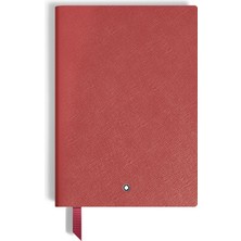 Montblanc Kırmızı Deri Orta Boy Defter 134762