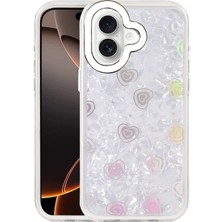 Ototechparca    iPhone 16 Lumi Desenli Kapak - Beyaz