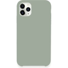 Ototechparca    iPhone 11 Pro Max Kılıf Lansman Legant Silikon - Açık Gri