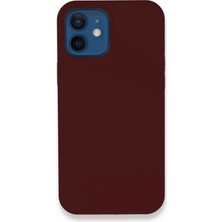 Ototechparca    iPhone 12 Kılıf Lansman Legant Silikon - Bordo