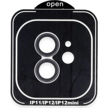Ototechparca    iPhone 11 Pvd Metal Kamera Lens - Siyah