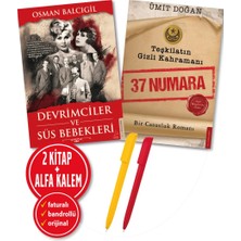 Destek Yayınları Teşkilatın Gizli Kahramanı-37 Numara-Devrimciler ve Süs Bebekleri-Osman Balcıgil 2 Kitap-Setli