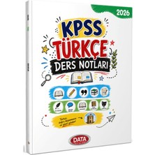 Data Yayınları 2026 Kpss Türkçe Ders Notları