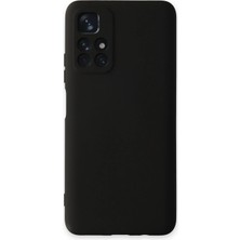 Ototechparca    Redmi Note 11T Kılıf Nano Içi Kadife Silikon - Siyah