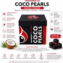 Coco Pearls Nargile Kömürü 1 kg – 26X26X26 mm Küp Form Doğal Hindistan Cevizi Kömürü