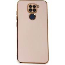 Ototechparca    Redmi Note 9 Kılıf Volet Silikon - Pembe