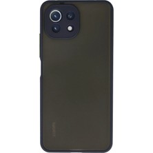 Ototechparca    Mi 11 Lite Kılıf Montreal Silikon Kapak - Lacivert