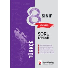 Bilimetik Yayınları 8. Sınıf Türkçe Soru Bankası