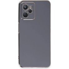 Ototechparca   Realme C35 Kılıf Volet Silikon - Mavi
