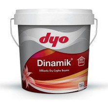 Dyo Dinamik Silikonlu Dış Cephe Boyası 15 Lt Beyaz