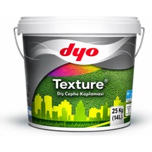 Dyo Texture Grenli Dış Cephe Kaplaması 25 kg Sarı