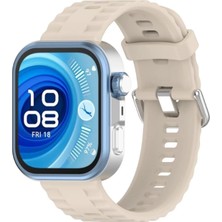 Ototechparca   Huawei Watch Fit 3 Klasik Kordon - Krem