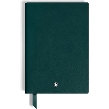 Montblanc Saffiano Deri Yeşil Orta Boy Defter 134780