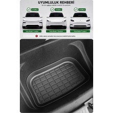 Li Parts Tesla Model Y Juniper Legacy ve Standart Uyumlu Bagaj Alt Havuz Paspası Trunk