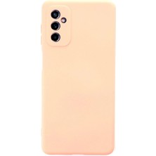 Ototechparca   Samsung Galaxy M52 5g Kılıf Nano Içi Kadife Silikon - Pudra