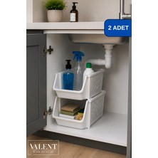 Empressco Valent 2 Adet Dolap Içi Istiflenebilir Düzenleyici, Katlı Organizer, Dolap Içi Lavabo Altı Düzenleyici - Fiyatı, Yorumları