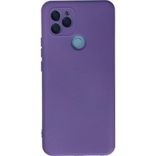 Ototechparca   General Mobile Gm 21 Kılıf Nano Içi Kadife Silikon - Mor