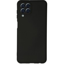 Ototechparca   Samsung Galaxy M33 Kılıf Nano Içi Kadife Silikon - Siyah