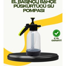 Marsilyan Manuel Basınçlı Köpük Püskürtücü Ayarlanabilir Nozullu 2 Litre Araba Yıkama