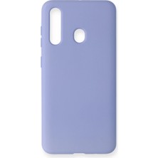 Ototechparca   Samsung Galaxy M40 Kılıf Nano Içi Kadife Silikon - Lila