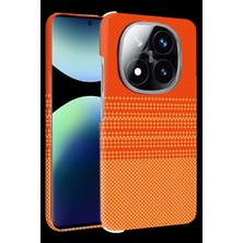Mudanis Xiaomi Redmi Note 15 Pro Plus 5g Vega Magsafe Kapak - Turuncu