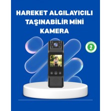 Marsilyan Mini Kamera 1080P Full Hd Döner Lens Taşınabilir