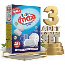 Safia Max Bulaşık Makina Tableti 3X40LI