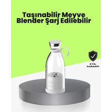 Marsilyan 4 Bıçaklı Gıda Sınıfı Paslanmaz Çelik Taşınabilir Blender