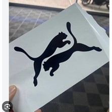 Topuz Motor Cg puma Yapıştırma 2li sticker siyah