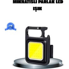 Nemere Ithalat LED Mini Anahtarlık Fener – 1000 Lümen Güçlü Işık ve USB Type-C Şarjlı
