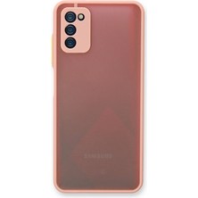 Ototechparca   Samsung Galaxy A03S Kılıf Montreal Silikon Kapak - Pembe