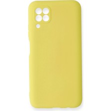 Ototechparca   Huawei P40 Lite Kılıf Nano Içi Kadife Silikon - Sarı