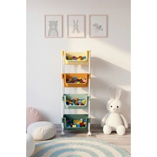 Empressco Kitchen Life 4 Katlı Tekerlekli Organizer Raf Oyuncak Dolabı,mutfak Rafı , Banyo Rafı , Kiler Düzenleyici Sepet - Fiyatı, Yorumları
