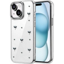 Ototechparca    iPhone 15 Plus Fiyonk Desenli Kapak - Desen 1