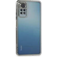Ototechparca    Redmi Note 11 Pro Kılıf  Lensli Silikon - Gümüş
