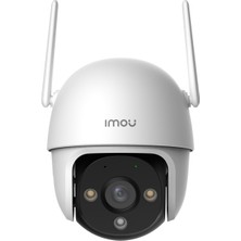 Imou 5 MP Dış Ortam PT Kamera 3.6 mm Beyaz Renkli Su Geçirmez 8x Zoom Özellikli   IPC-DK7P-5H1WE