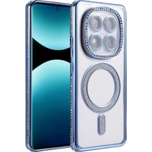 Zenvia Mey Ithalat®   Redmi Note 15 4g Joke Simli Magneticsafe Kılıf - Mavi